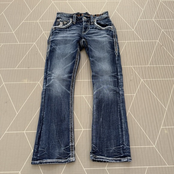 Rock Revival Other - Rock Revival Men's Jeans Size 25 Ziggy Slim Bootcut 26.5" Inseam